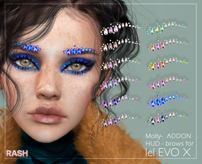 RASH -12 jewelry BROWS #1-ADD