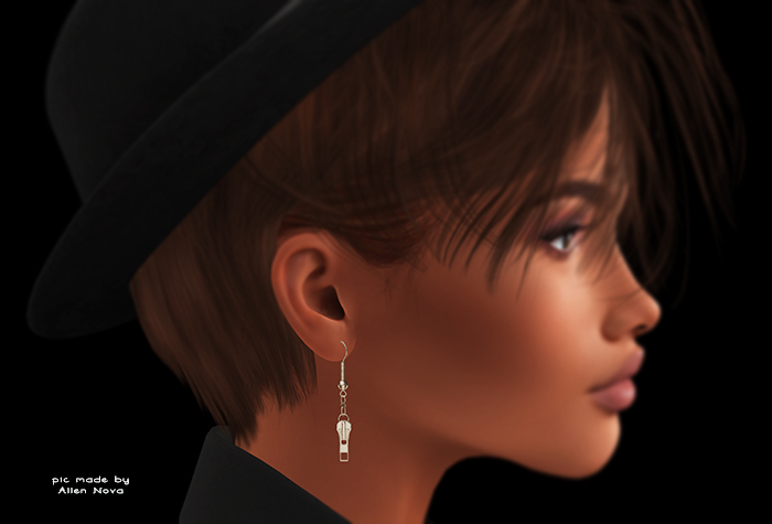 amias - JAEL earrings bronze - !REZ ME! - RESIZABLE - SALE !
