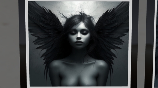 vanity studio - Abstract Dark Angel