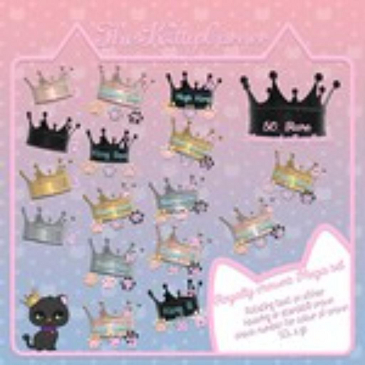 50-[TKC] - Royalty crowns -  RARE