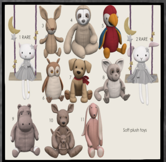 02 ILL Bunny in Swing RARE