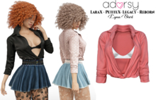 adorsy - Lyna Top Coral - Lara X/Legacy/PetiteX/Reborn