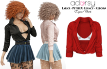 adorsy - Lyna Top Deep Red - Lara X/Legacy/PetiteX/Reborn