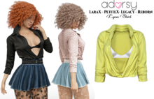 adorsy - Lyna Top Yellow - Lara X/Legacy/PetiteX/Reborn