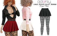 adorsy - Lyna Skirt Black - Lara X/Legacy/PetiteX/Reborn