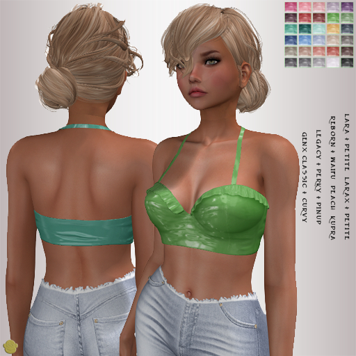 BM Halter Top Latex DEMO