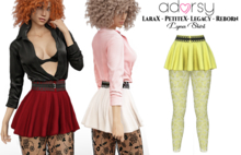 adorsy - Lyna Skirt Yellow - Lara X/Legacy/PetiteX/Reborn