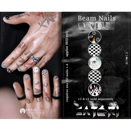 .catori. HD beam nails. v1. (add)