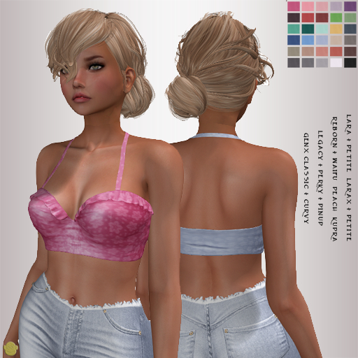 BM Halter Top Floral