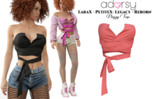 adorsy - Bizzy Top Coral - Lara X/Legacy/PetiteX/Reborn