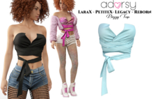 adorsy - Bizzy Top Light Blue - Lara X/Legacy/PetiteX/Reborn