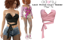 adorsy - Bizzy Top Pink - Lara X/Legacy/PetiteX/Reborn