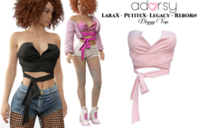 adorsy - Bizzy Top Soft Pink - Lara X/Legacy/PetiteX/Reborn