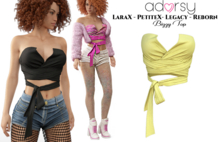 adorsy - Bizzy Top Yellow - Lara X/Legacy/PetiteX/Reborn