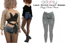 adorsy - Bizzy Denim Shorts Dirty - Lara X/Legacy/PetiteX/Reborn