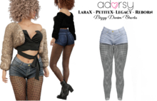 adorsy - Bizzy Denim Shorts Faded - Lara X/Legacy/PetiteX/Reborn