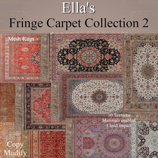 Ella's Fringe Carpet Collection 2