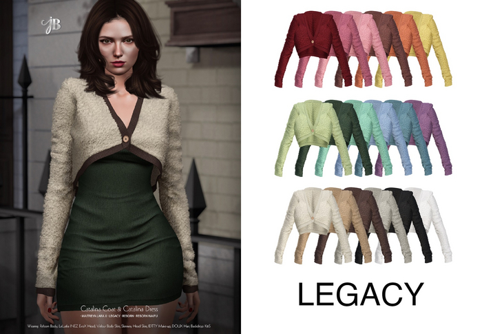 *Just BECAUSE* Catalina Coat - Legacy