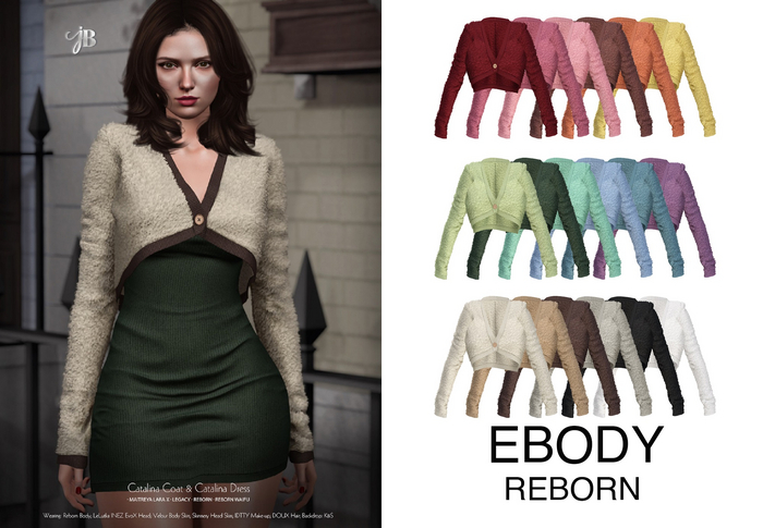 *Just BECAUSE* Catalina Coat - Reborn