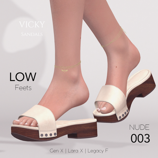 -PANDORA- Vicky  Sandals - LOW 003