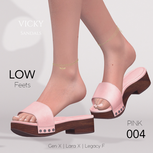 -PANDORA- Vicky  Sandals - LOW 004