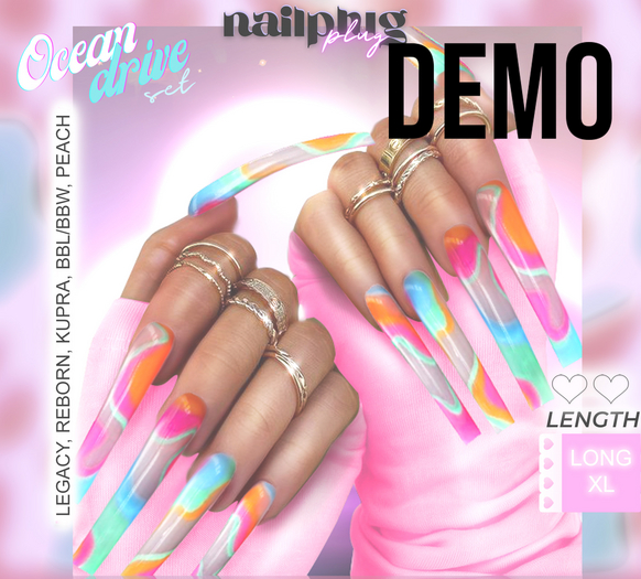 NAILPLUG - Ocean Drive Set DEMO