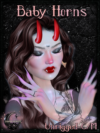! * Pagan Beauty - Baby Horns