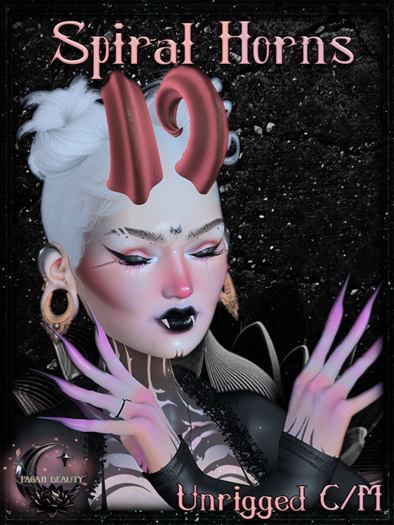 ! * Pagan Beauty - Spiral Horns