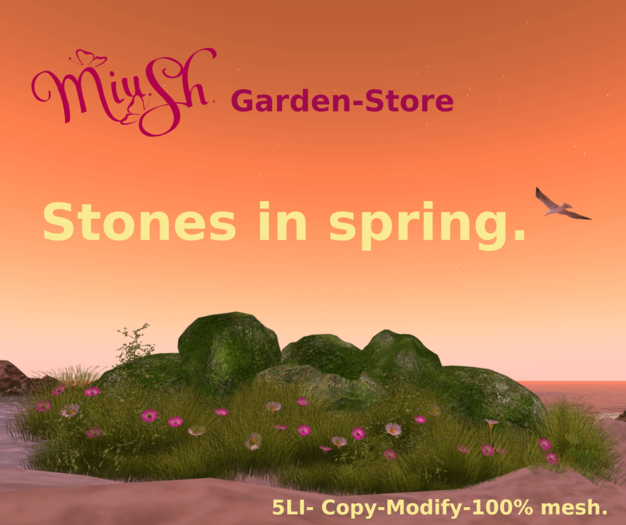  MiuSh -Stones in spring.
