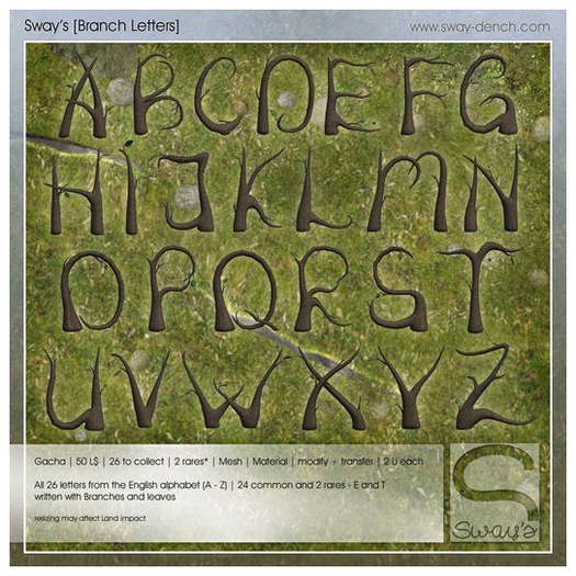 Sway's [Branch Letters] Y