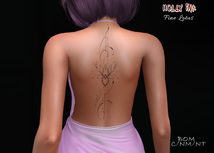 Holly Ink - Fine Line - BOM tattoo