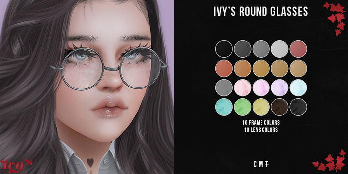 Ivy's Round Glasses