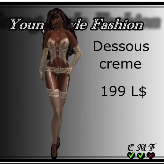 Dessous creme