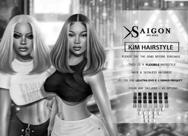SaiGon - " Kim Hairstyles " DEMO