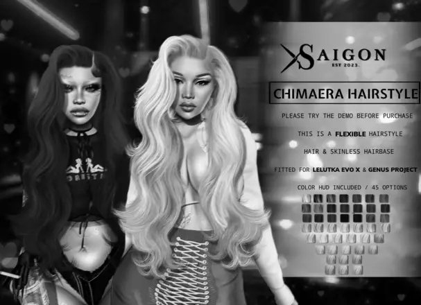 SaiGon - " Chimaera Hairstyles " DEMO