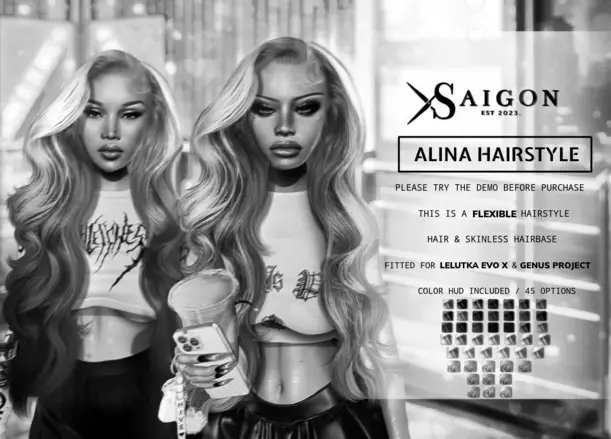 SaiGon - " Alina Hairstyles " DEMO