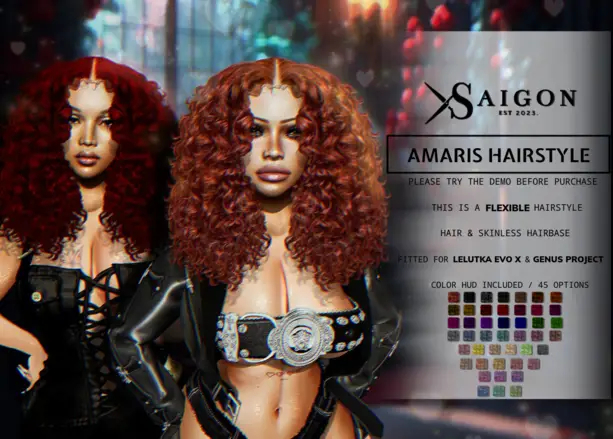 SaiGon - " Amaris Hairstyles " PACKS