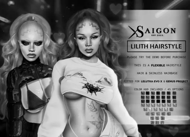 SaiGon - " Lilith Hairstyles " DEMO