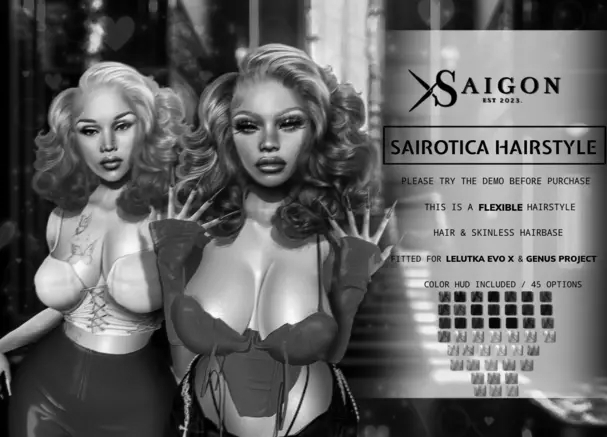 SaiGon - " Sairotica Hairstyles " DEMO
