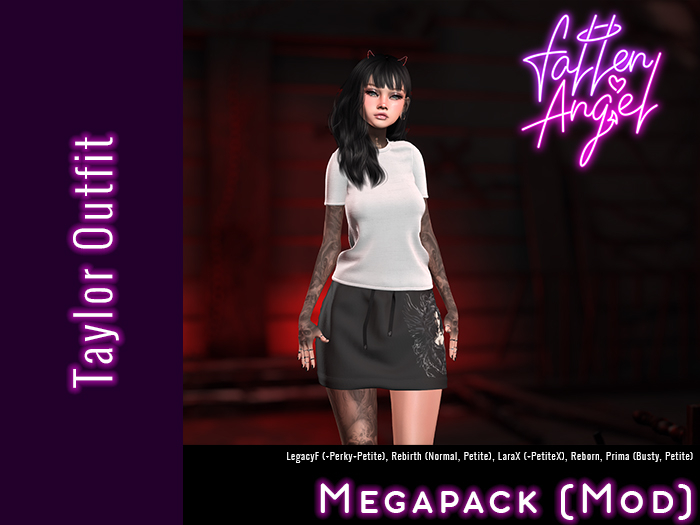 Fallen Angel - Taylor Outfit - MEGAPACK