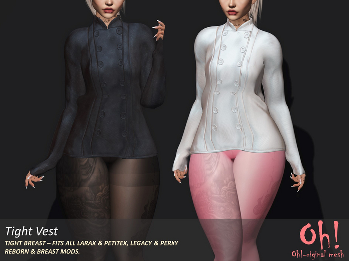 [Oh!] Tight Vest FATPACK