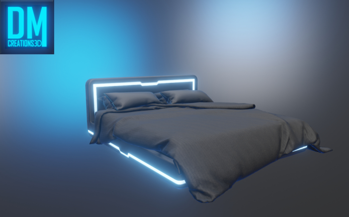 GF Bed Full Perm Mesh