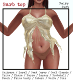 :::darKrose::: Barb Fairy Dust top