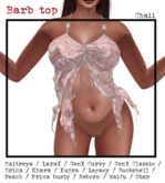 :::darKrose::: Barb Chaii top