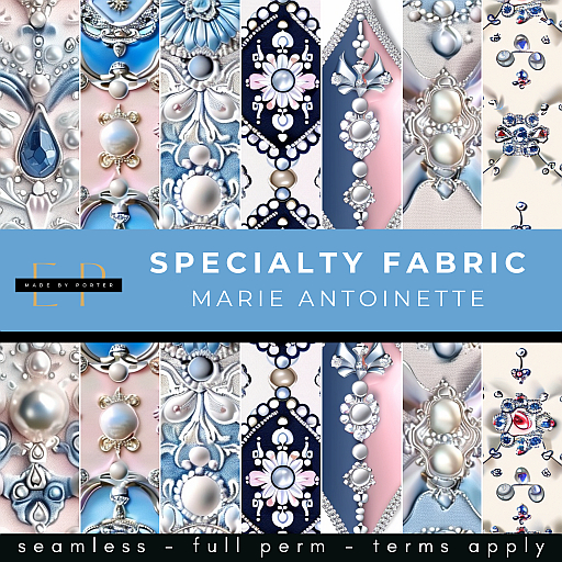 Made by Porter - Specialty Fabric - Marie Antoinette
