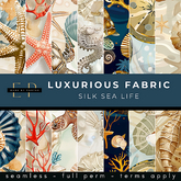 Made by Porter - Luxurious Fabric - Silk Sea Life