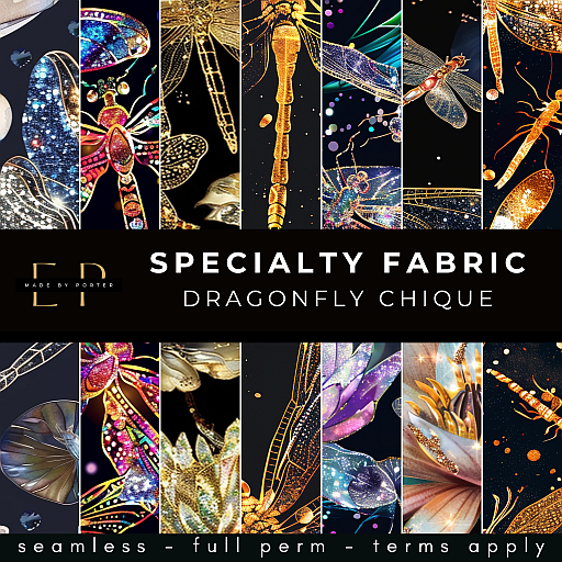 Made by Porter - Specialty Fabric - Dragonfly Chique