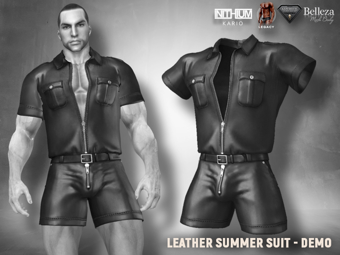 [SEVENELEVEN] Leather Summer Suit - DEMO