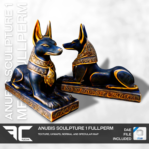 FLECHA Anubis Sculpture 1 Fullperm