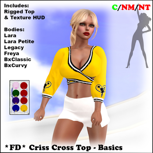 *FD* Criss Cross Top [Boxed] Basics